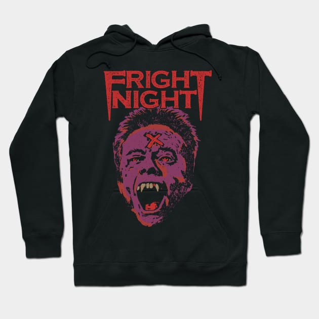 Fear and horror in a Vampire Fright Night Hoodie by maddude